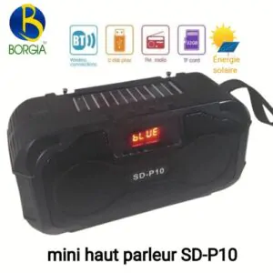 Enceinte Bluetooth Avec Batterie Solaire SD-P10