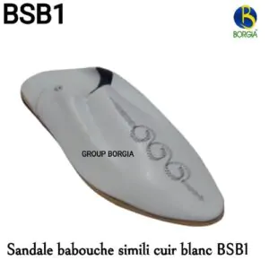 Sandale Babouche Simili Cuir BSB1