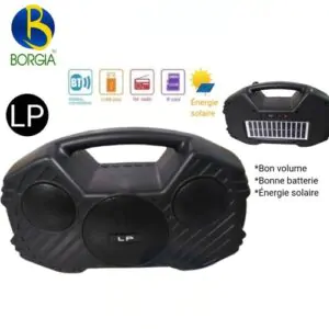 Enceinte Bluetooth Energie Solaire LP-V73