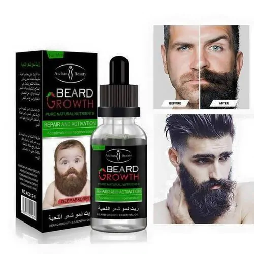 Huile Pousse Barbe Beard Growth