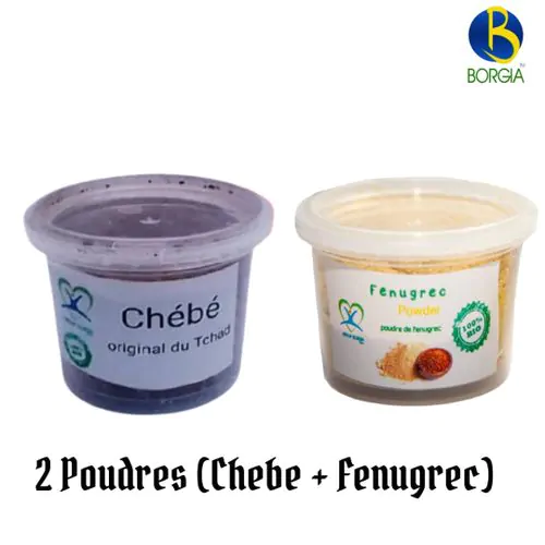 2 Poudres (chebe + Fenugrec)