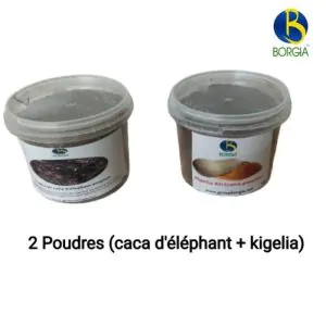 2 Poudres (Caca D'éléphant + kigelia)