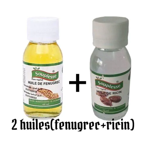2 Huiles(fenugrec + Ricin )