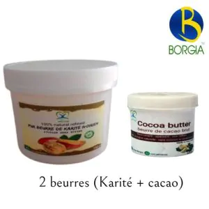 Beurre De Cacao + Beurre De Karité