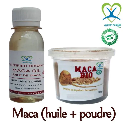 Kit Maca ( Huile + Poudre)