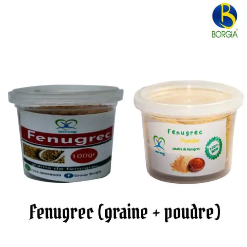 duo fenugrec ( graines + poudre)