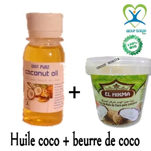 Beurre De Coco + Huile De Coco