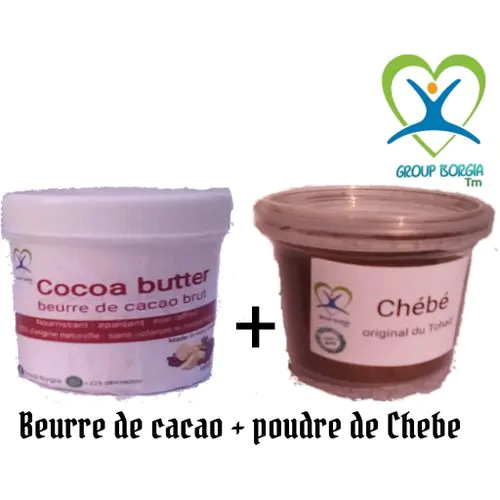 Beurre De Cacao + Poudre De Chebe
