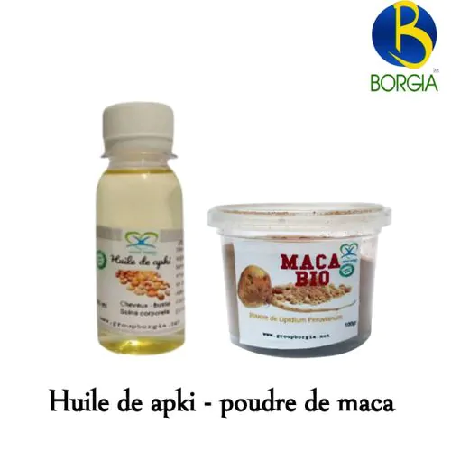 Poudre De Maca + Huile De Apki
