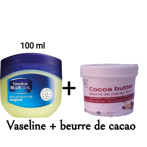 Vaseline 100 Ml + Beurre De Cacao