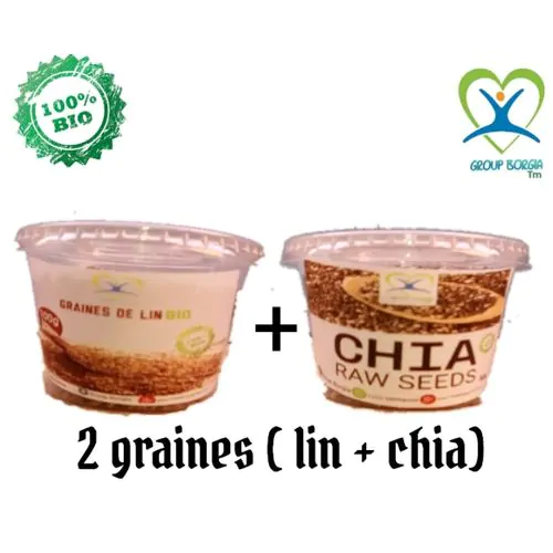 2 graines(Lin + Chia)
