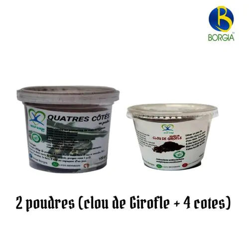 2 Poudres (Clou De Girofle + 4 Côtés)