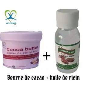 Beurre De Cacao + Huile De Ricin
