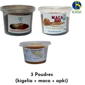 3 Poudres ( Kigelia + Apki + Maca)