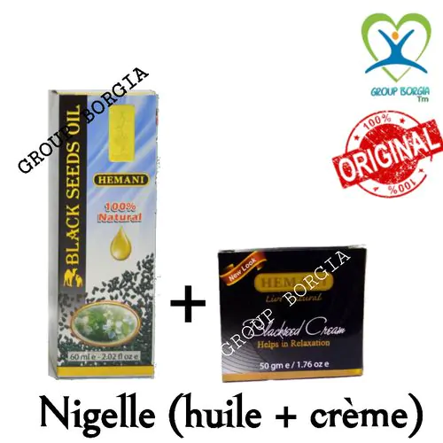 Nigelle (crème + Huile 60ml)