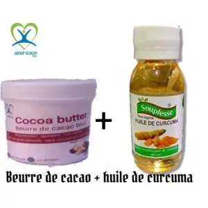 Beurre De Cacao + Huile De Curcuma