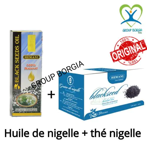 Huile De Nigelle + Thé Nigelle