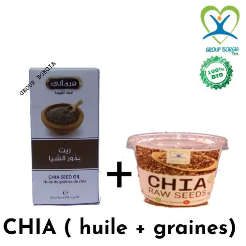 Huile De Chia + Graines De Chia