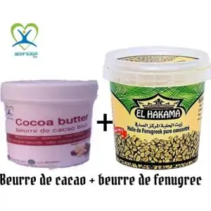 Beurre De Cacao + Beurre De Fenugrec