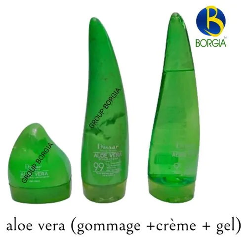Aloe Vera (gommage + Crème + Gel)