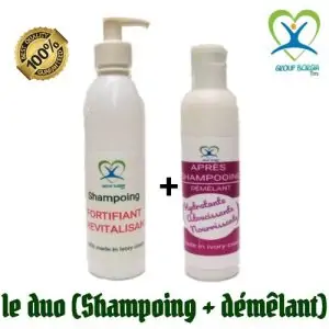 Shampoing + Démêlant