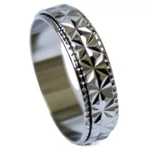 Bague Inox Cristal BG17