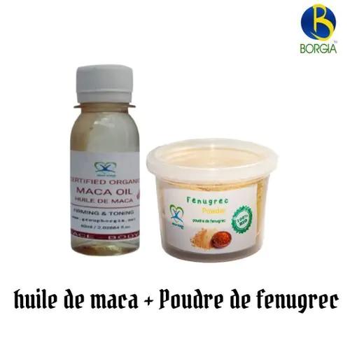 Poudre De Maca + Huile De Fenugrec