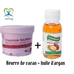 Beurre De Cacao + Huile D'argan