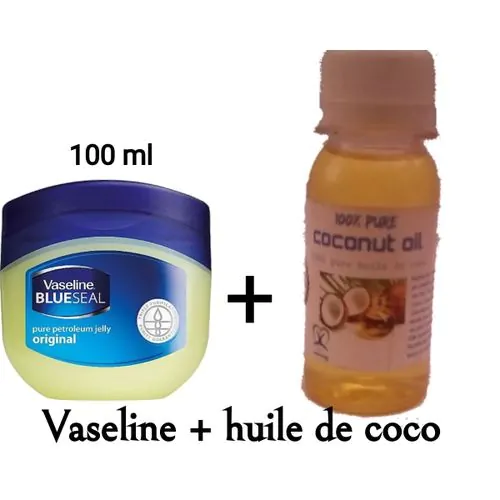 Vaseline 100 Ml + Huile De Coco