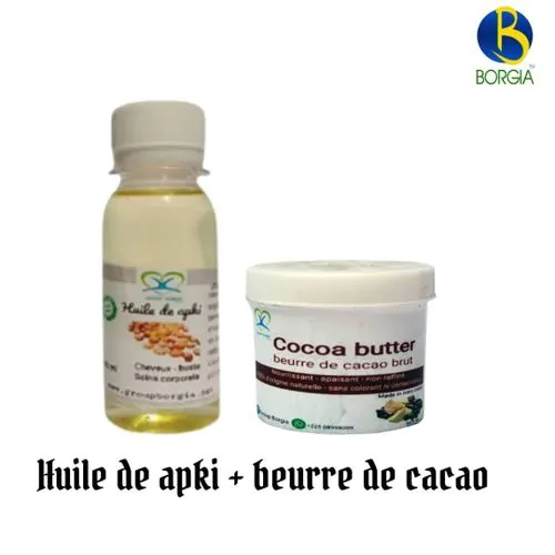 Beurre De Cacao + Huile De Apki