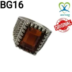 Bague Inox Cristal BG16