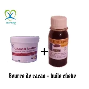 Beurre De Cacao + Huile De Chebe