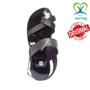 Sandale Nu Pieds Homme noir