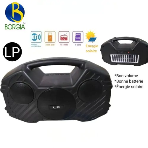 Enceinte Bluetooth Energie Solaire LP-V73