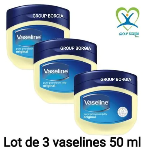 Lot De 3 Vaselines 50ml