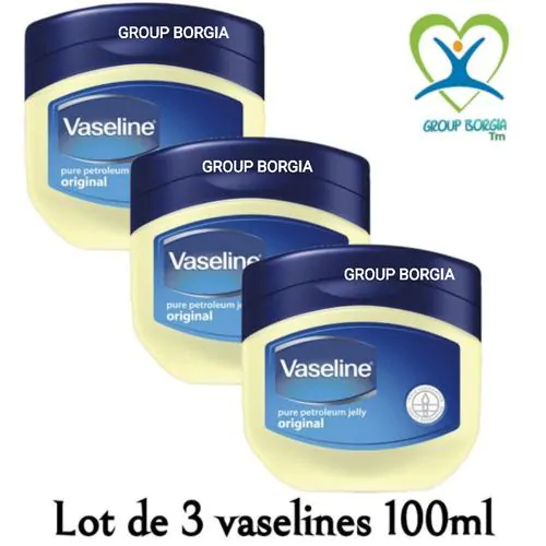 Lot De 3 Vaselines 100ml