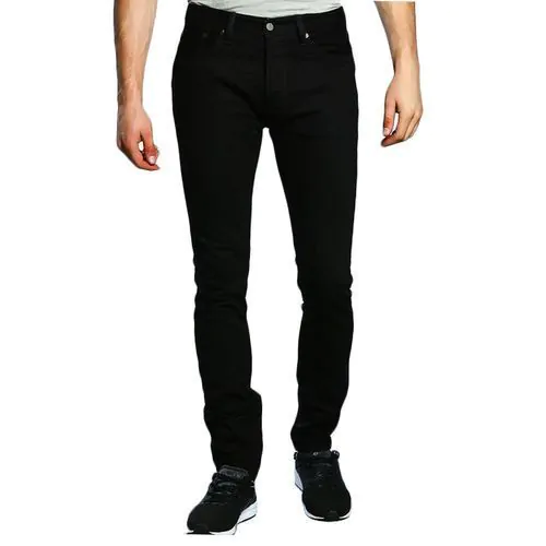 Pantalon Jeans Homme Noir Pur