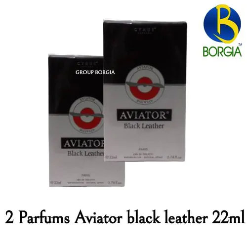 2 Parfums Aviator Black Leather