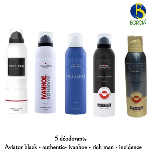 Lot De 5 Déodorants
