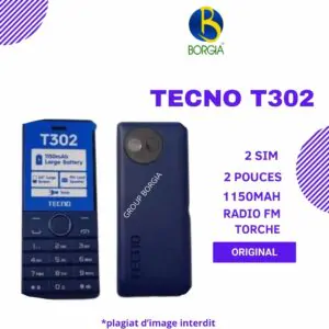 Tecno T302 - "2" - Dual Sim - 1150mAh