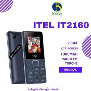 Itel 2160 - "1,77" - 2 Puces - 1000mAh