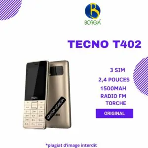 Tecno T402 - "2,4" - 3 Sim - 1500mAh