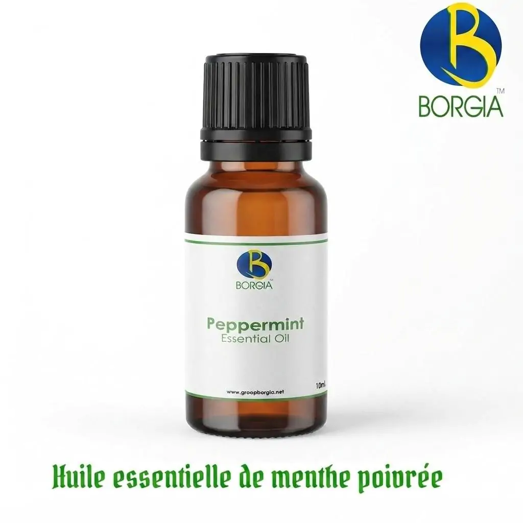 Huile essentielle de menthe poivrée