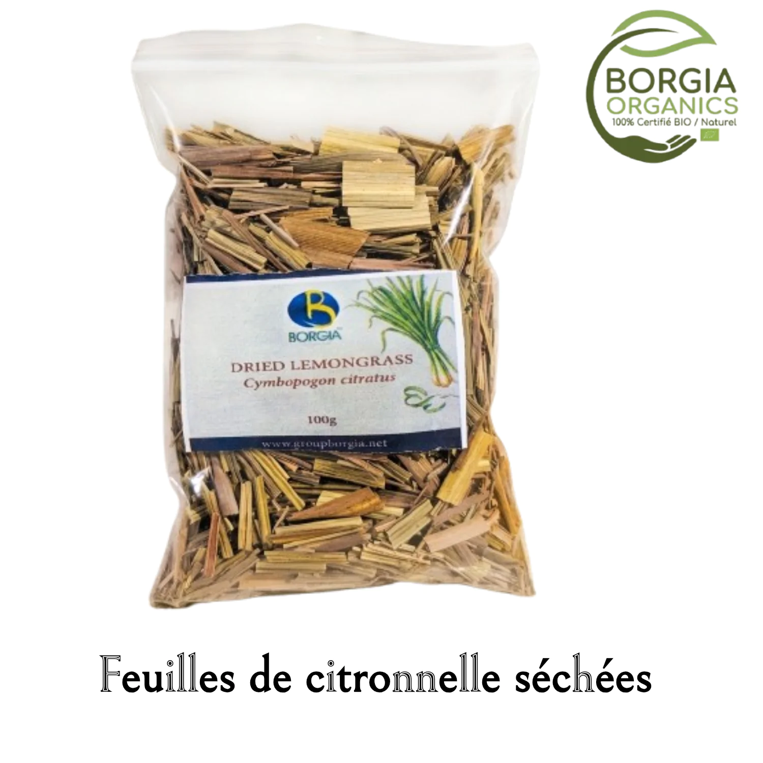 feuilles de citronnelle sechees borgia
