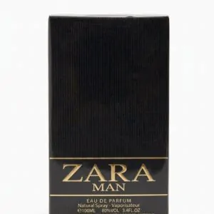 Zara Man Eau de Parfum 100ml boite noire et doree